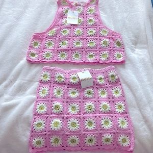 Matching sweater set for summer